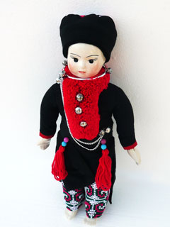 Thai Hilltribe Doll 04