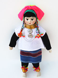 Thai Hilltribe Doll 06